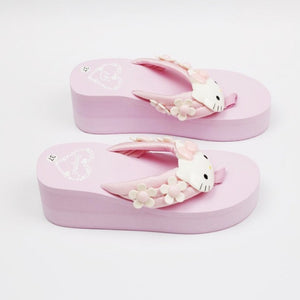 Hello Kitty Platform Sandals