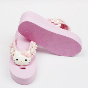 Hello Kitty Platform Sandals