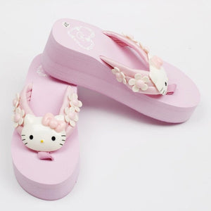 Hello Kitty Platform Sandals