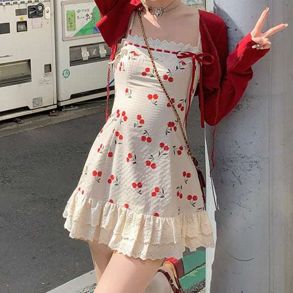 Cherry Dress Set