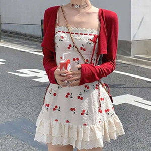 Cherry Dress Set