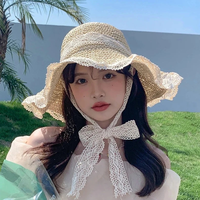 Foldable Straw Sun Hat