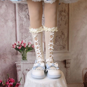 Kawaii Lace Mary Janes