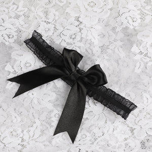 Lace Bow Garter