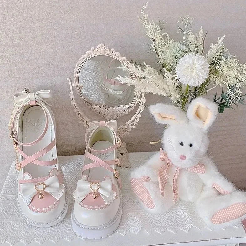 Kawaii Lace Mary Janes