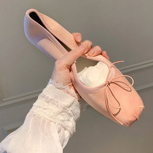 Bowtie Ballet Flat Shoes