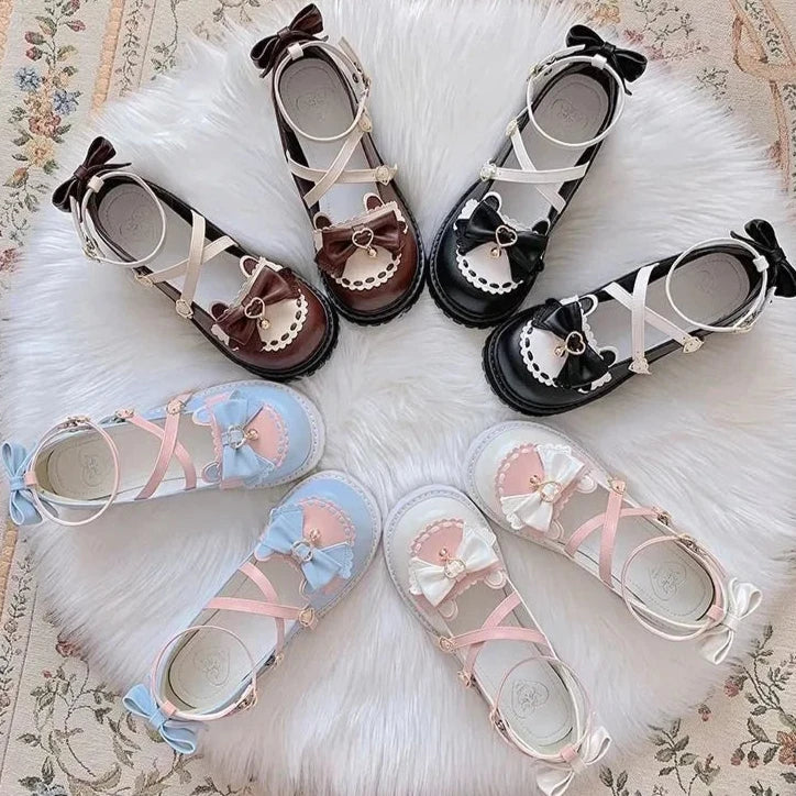 Kawaii Lace Mary Janes