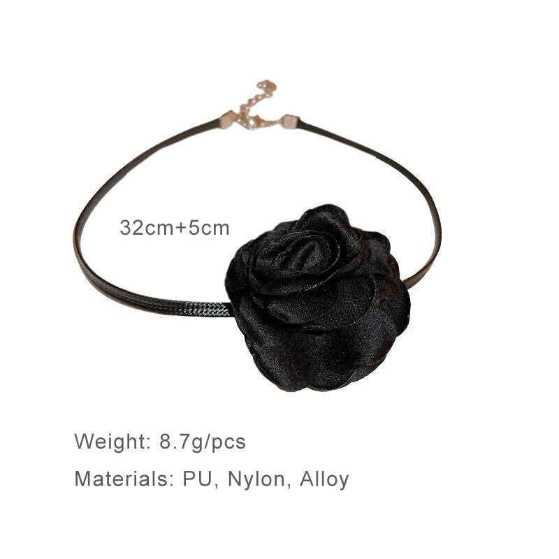 Rose Flower Choker