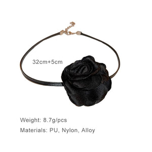 Rose Flower Choker