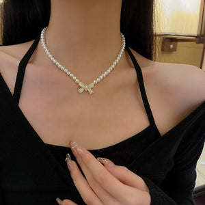 Pearl Choker Necklace