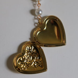 Gold Layered Locket Necklace