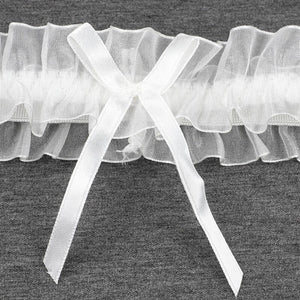 Lace Bow Garter