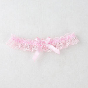 Lace Bow Garter