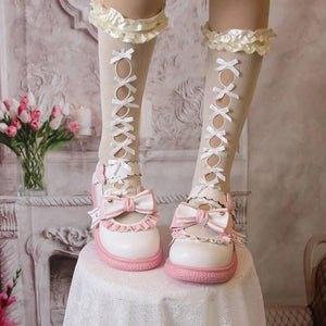 Kawaii Lace Mary Janes