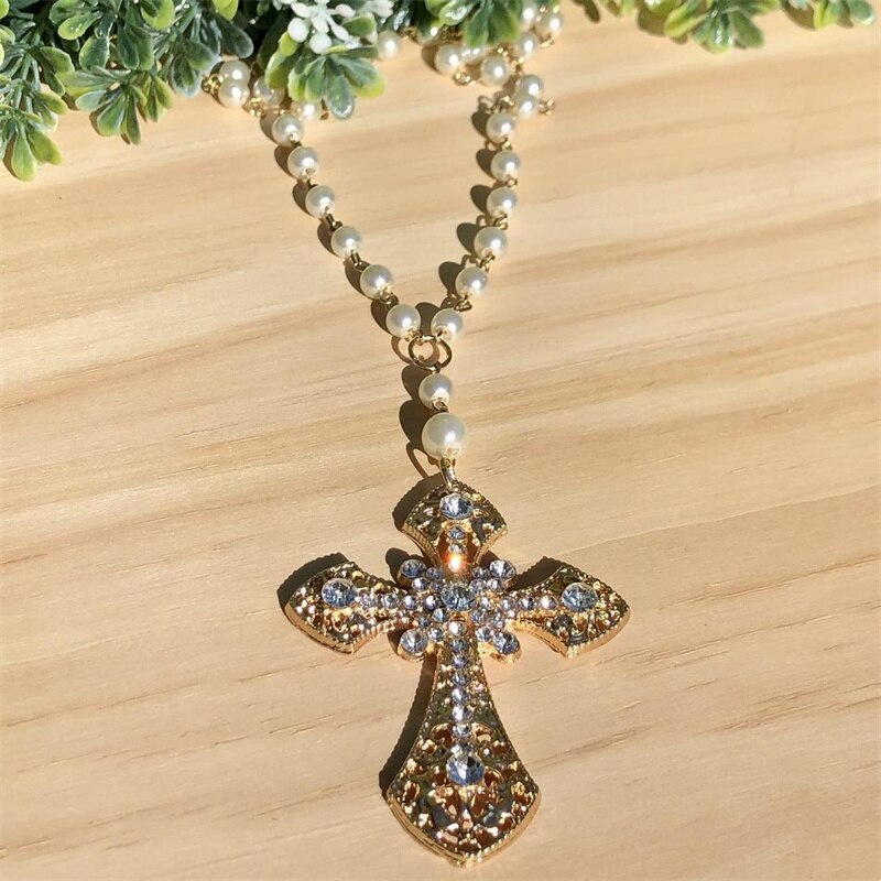 Silvia Rosary Necklace