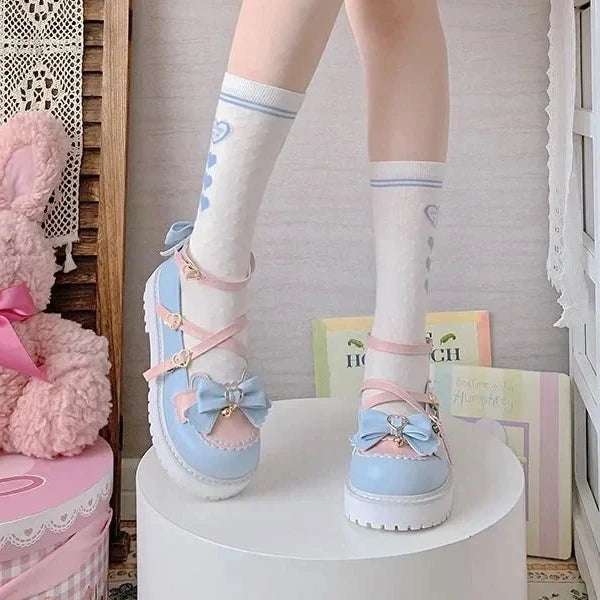 Kawaii Lace Mary Janes