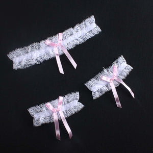 Lace Bow Garter