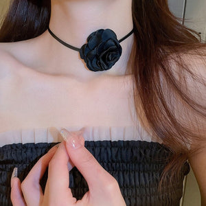 Rose Flower Choker