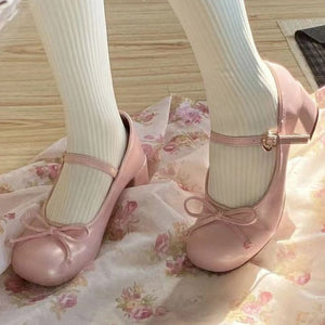 Nora Bow Mary Jane Shoes