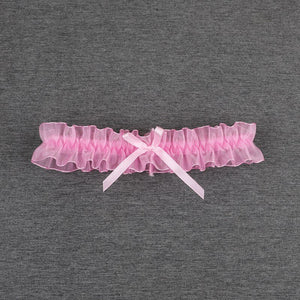 Lace Bow Garter