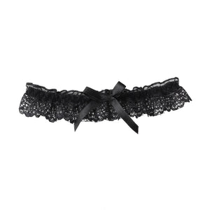 Lace Bow Garter