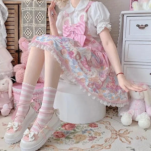 Kawaii Lace Mary Janes