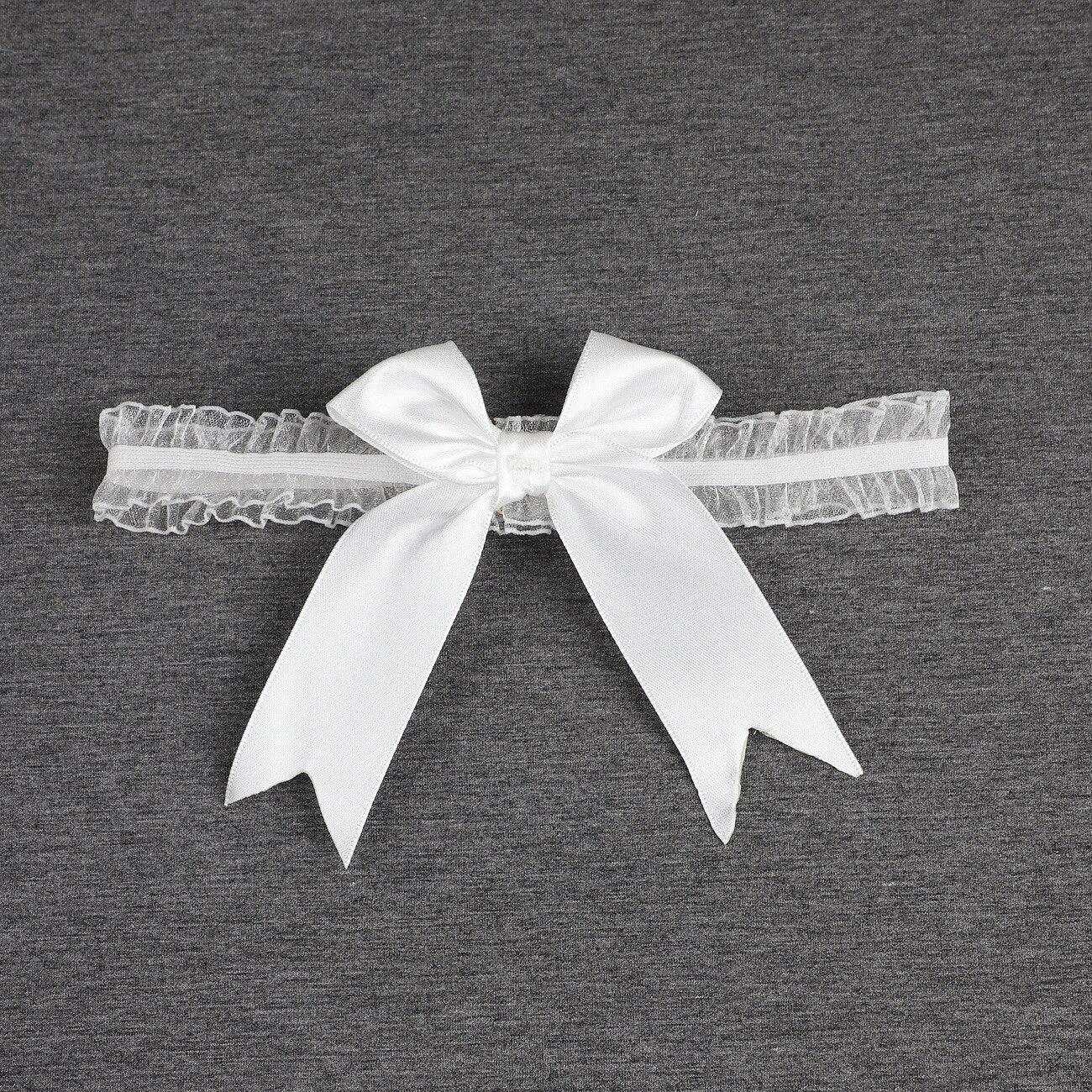 Lace Bow Garter