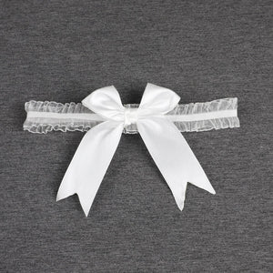 Lace Bow Garter