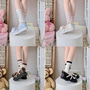 Kawaii Lace Mary Janes