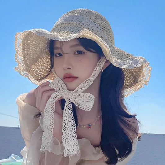 Foldable Straw Sun Hat