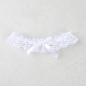 Lace Bow Garter