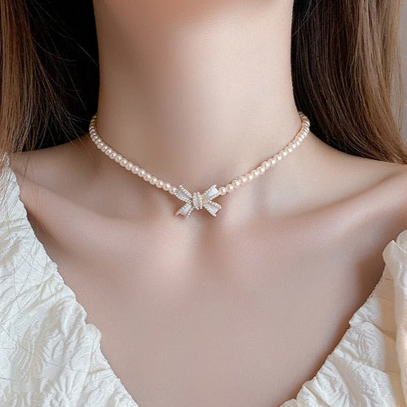 Pearl Choker Necklace