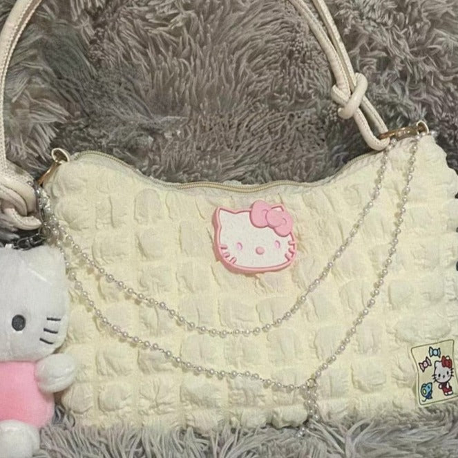 Hello Kitty Quilted Shoulder Bags for Women
