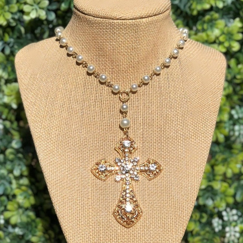 Silvia Rosary Necklace